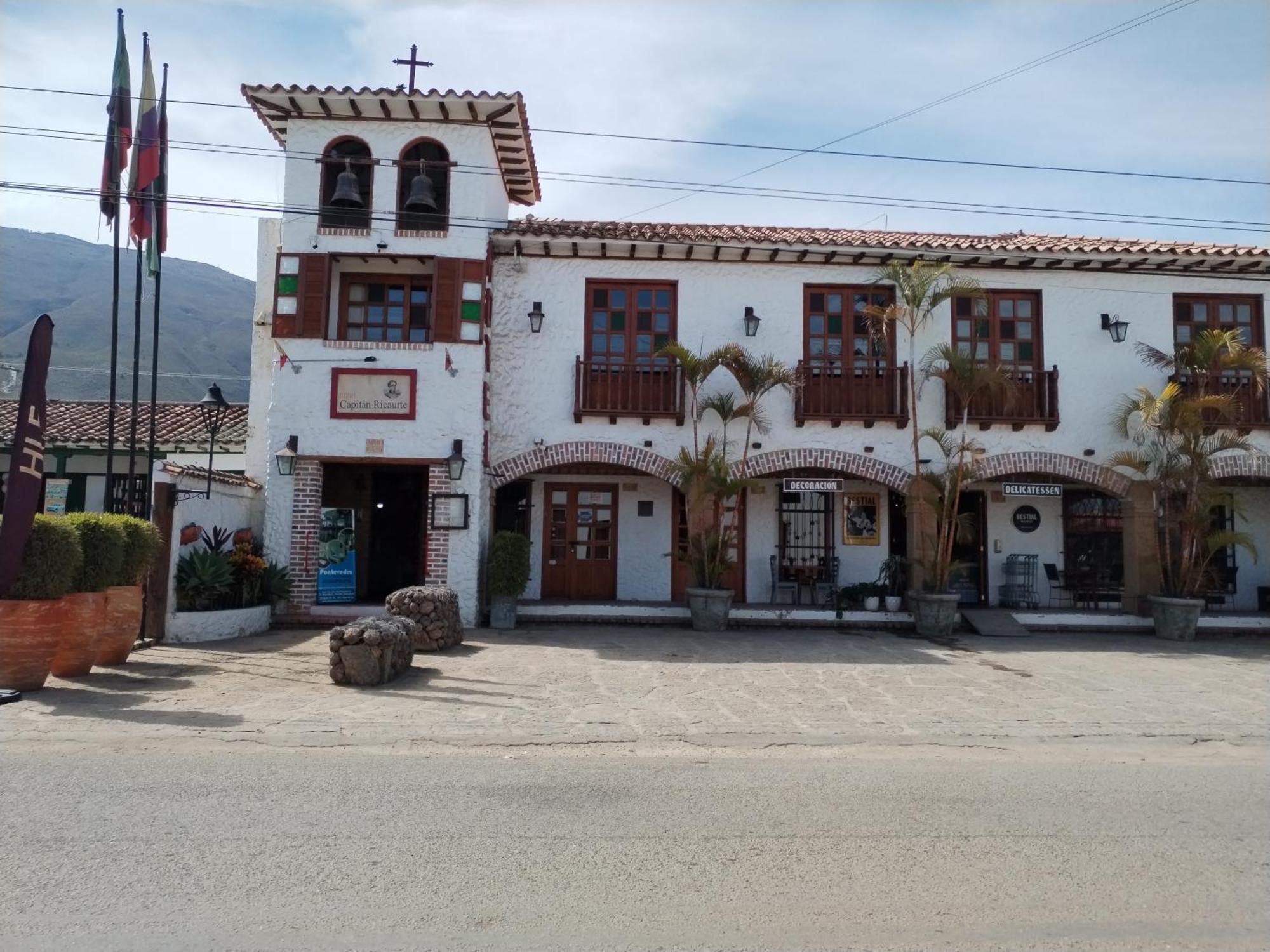 Hotel Capitan Ricaurte Villa de Leyva Exterior foto