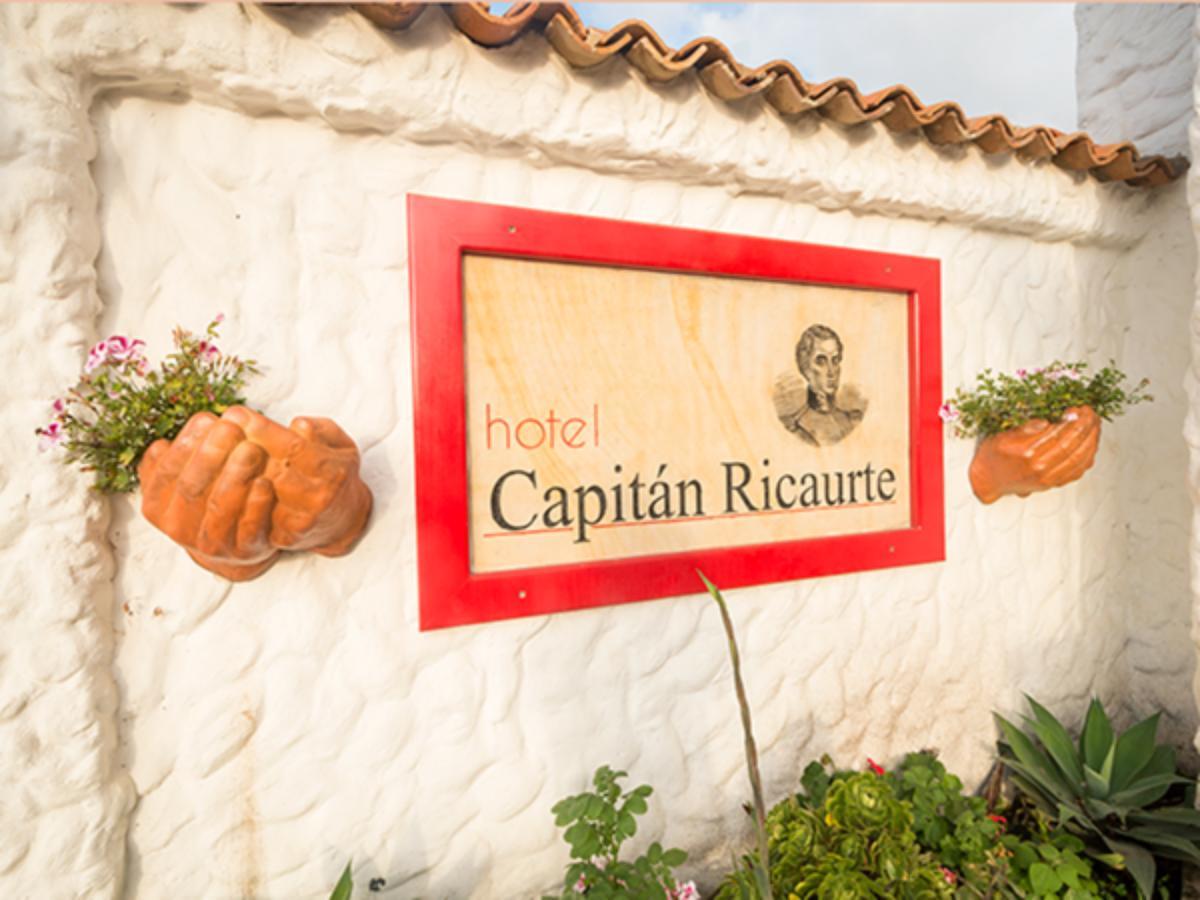 Hotel Capitan Ricaurte Villa de Leyva Exterior foto